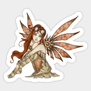 Steampunk Fairy Sticker